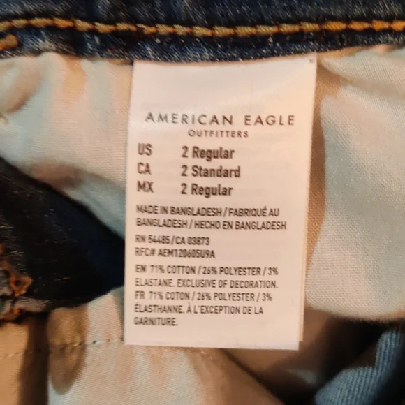 American Eagle Outfitters Next Level Curvy High Rise Jegging - Picture 9 of 9